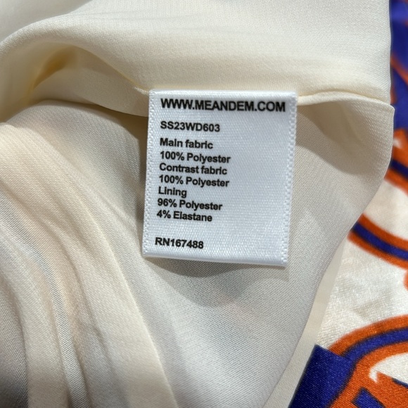 Me + Em Occasion Graphic Tulip Halterneck Mini Dress - Picture 12 of 13